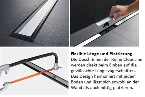 Geberit Duschrinne CleanLine20 günstig kaufen Badshop