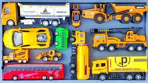 Dump Truck Mobil Tronton Excavator Beko Bus Tayo Crane Truk Molen