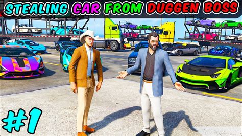 Stealing Super Cars From Duggan Boss Gta V Gameplay Youtube