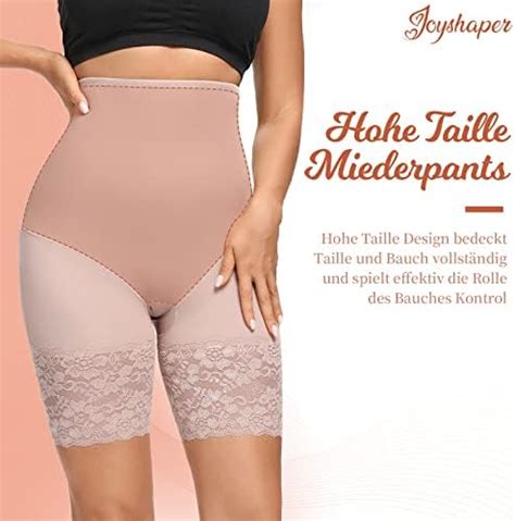 Joyshaper Damen Butt Lifter Shapewear Mit Bein Hoch Taillen Unterhose