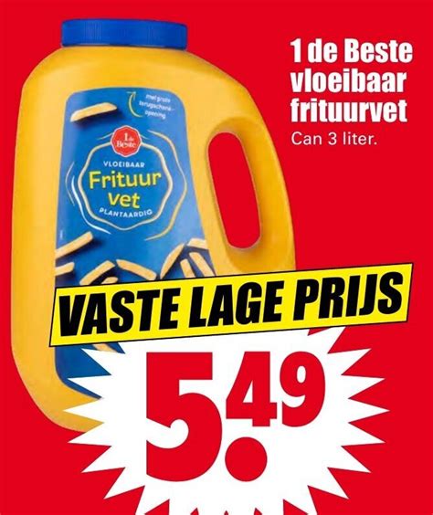 De Beste Vloeibaar Frituurvet L Aanbieding Bij Dirk