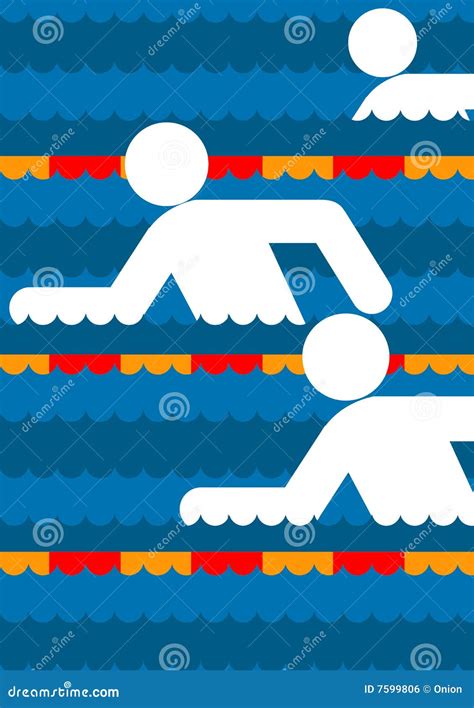 Swimmers Cartoons Illustrations Vector Stock Images Pictures