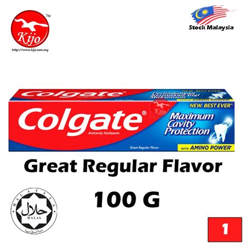 Colgate Toothpaste Maximum Cavity Protection Great Regular Flavor