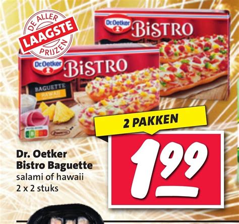 Dr Oetker Bistro Baguette X Stuks Aanbieding Bij Nettorama