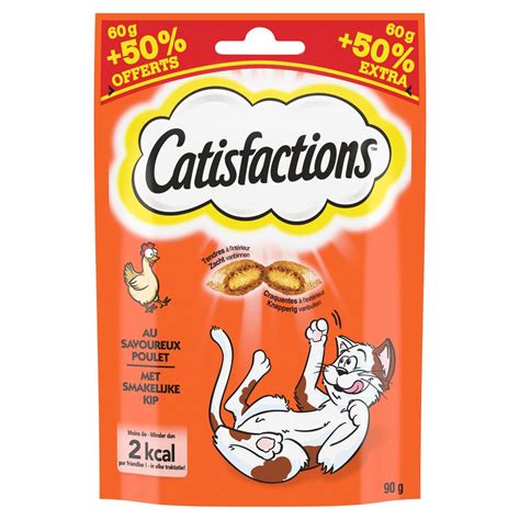 Catisfactions Friandises Pour Chat Adulte Et Pour Chaton De Plus De