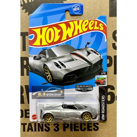 Hot Wheels Genuine Special Car Model Zamac PAGANI Hyra ROADSTER Zamac Version Shopee Malaysia