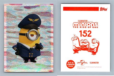 Minions The Rise Of Gru Topps Foil Sticker