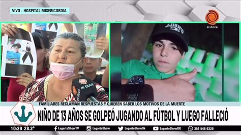 Familiares Reclaman Justicia Por El Fallecimiento De Thiago Youtube