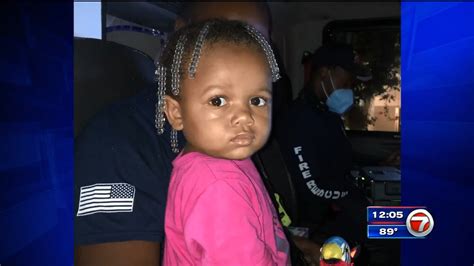 Toddler Found Wandering Around Lauderdale Lakes Parking Lot Reunited