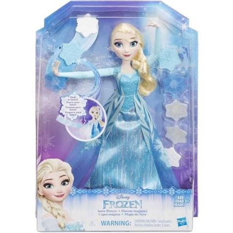 La Reine Des Neiges Elsa Pouvoir De Neiges Cdiscount