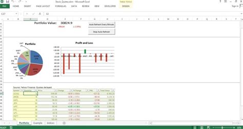 portfolio analysis - Excel Templates for every purpose