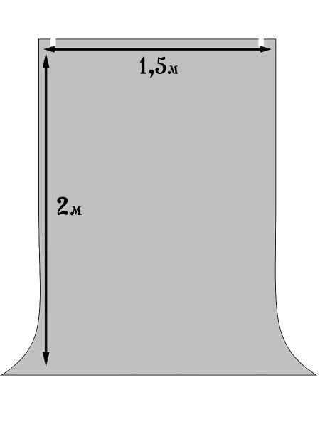 Фон для фото 150 см X 200 см светло серый серый купить с доставкой