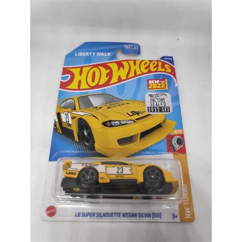 Jual Hot Wheels Hotwheels Hw Nissan Silvia S15 Lbwk Kuning Shopee Indonesia