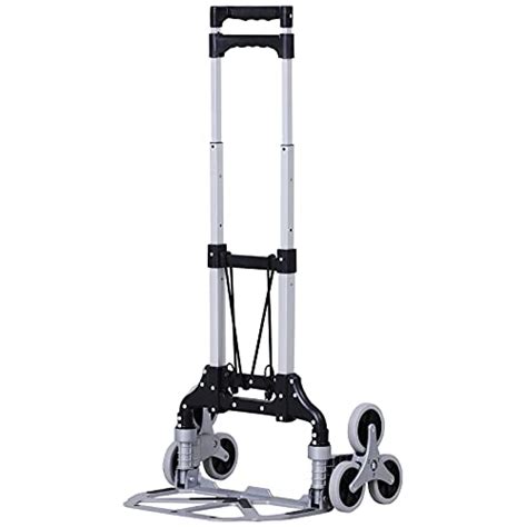 Carrello In Metallo A 6 Ruote Ribimex Sali Scendi Scale Prcd6r Asse