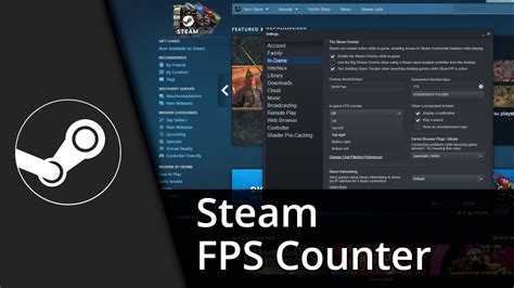 Steam Fps Counter Steam How To Show Fps Tutorial Youtube