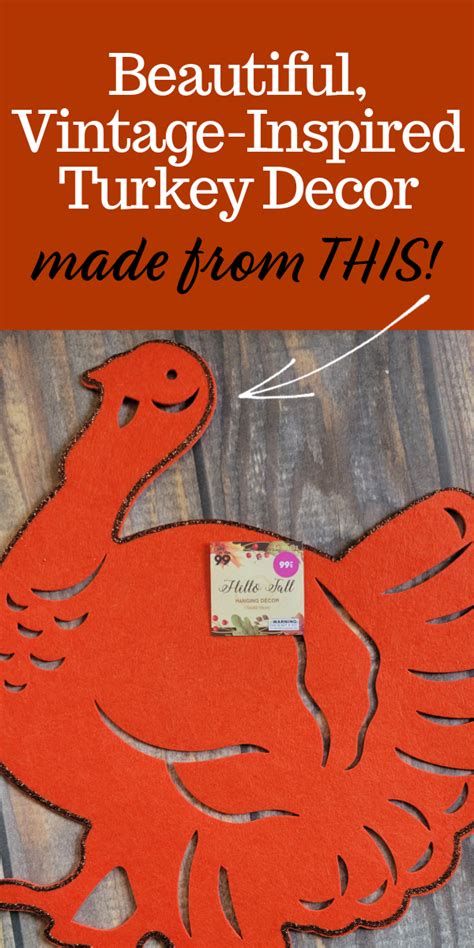 Easy DIY Turkey Decor for Fall - Salvaged Living