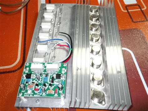 Power Amplifier Super Ocl W Circuit Electronic Circuit