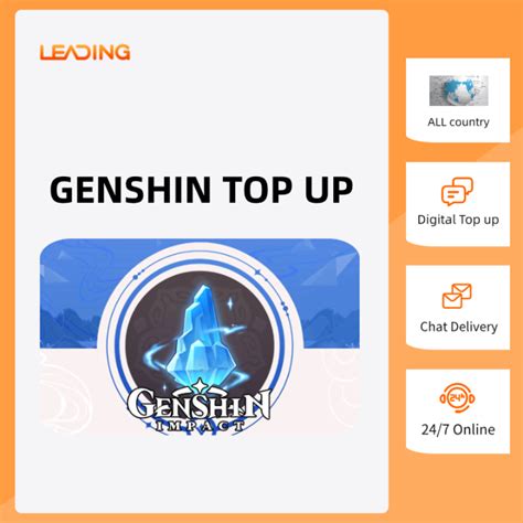 [genshin ] Genshin Im Genesis Crystals Top Up 300 6480 Crystals Lazada Ph