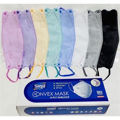 Jual Masker Sensi Convex Mask 4 Ply Earloop Medis Ecer Satuan