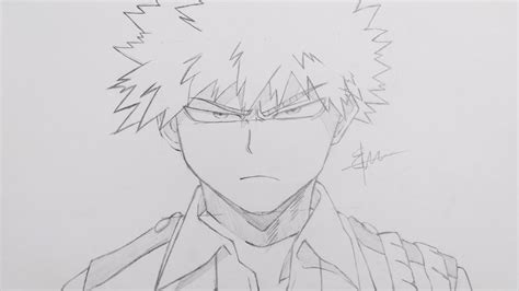 Easy Drawing Of Bakugou