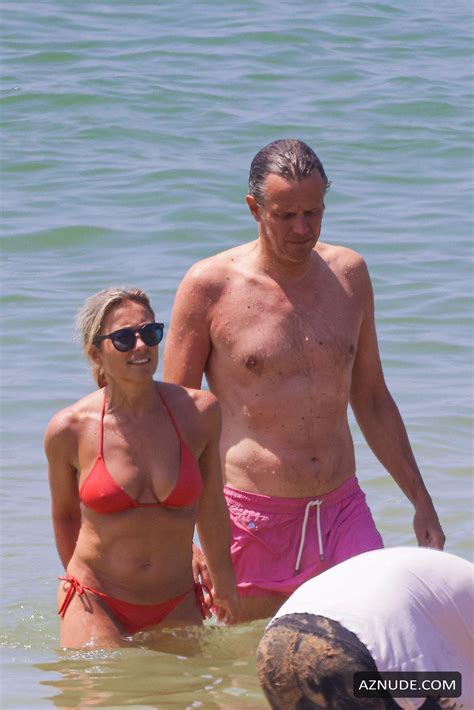 Anne Sophie Lapix Sexy Shows Off Her Tits And Ass At The Beach In Saint Jean De Uz Aznude