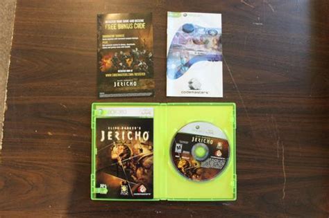 Jericho Item Box And Manual Xbox