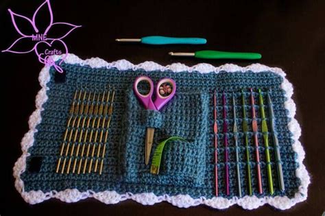 Crochet Hook Holder Case Free Pattern Video Tutorial Artofit