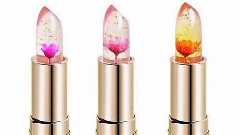 Colour Changing Lipsticks With Real Flowers Trapped Inside