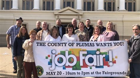 Reminder: Plumas County holding a job fair today - Plumas News