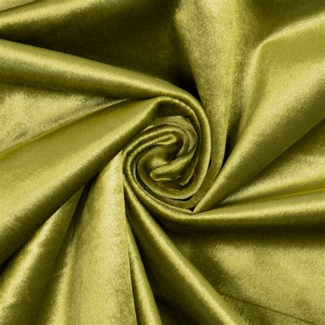 Samt Luxury Velvet limette Möbel und Polsterstoffe Dekostoffe