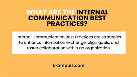 Internal Communication Best Practices - 14+ Examples