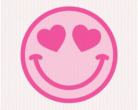 Heart Eyes Smiley Png Svg Eps Love Smiley Face Svg Png Etsy Uk