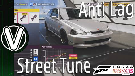 Forza Horizon Honda Civic Type R Street Build Anti Lag