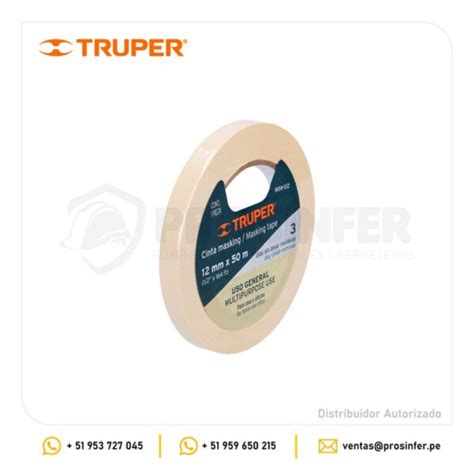 Cinta Masking Tape X M Truper En Per Prosinfer