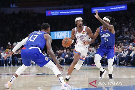 Shai Gilgeous Alexander Kembali Pimpin Thunder Kalahkan Clippers Antara News