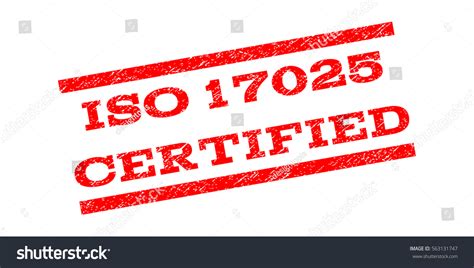 Iso Certified Watermark Stamp Text Stock Vector Royalty Free