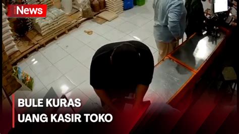 Viral Bule Kuras Habis Uang Kasir Toko Di Bali