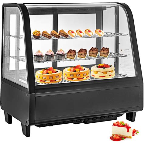 Refrigerated Bakery Display Case Countertop L Show Case Cabinet