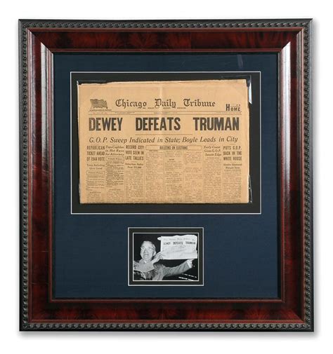 Dewey Defeats Truman Newspaper