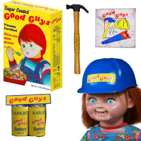 Childs Play 2 Chucky Good Guy Doll Accessories Bundle Cumpleaños