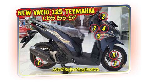 Banyak Berubah Ini New Vario 125 Type Tertinggi Cbs Iss Sp Oleh Manik