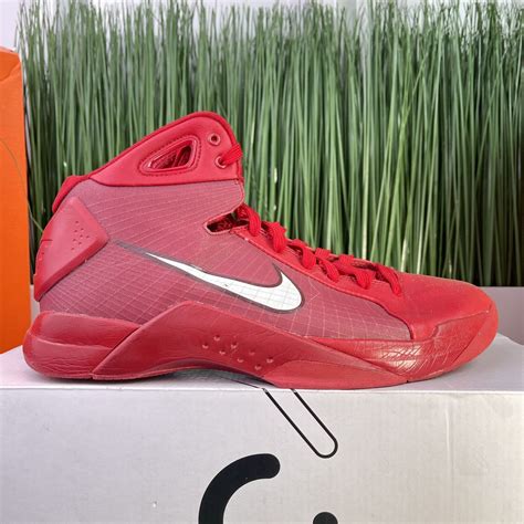 Nike Hyperdunk Mens Basketball Shoes Triple Red White Gem