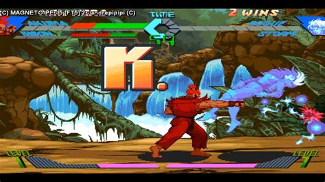 X Men Vs Street Fighter Fightcade Magneto Pe X Andrepipipi Youtube