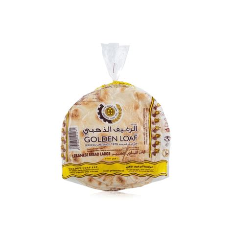 Golden Loaf Large Soft Arabic Bread Spinneys Uae