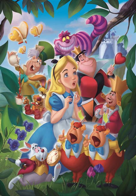 Puzzle Alice Im Wunderland Teile Puzzlemania Ch