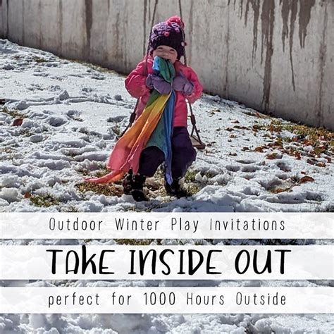 10 of the Best Outdoor Winter Play Ideas - MamaMeganAllysa