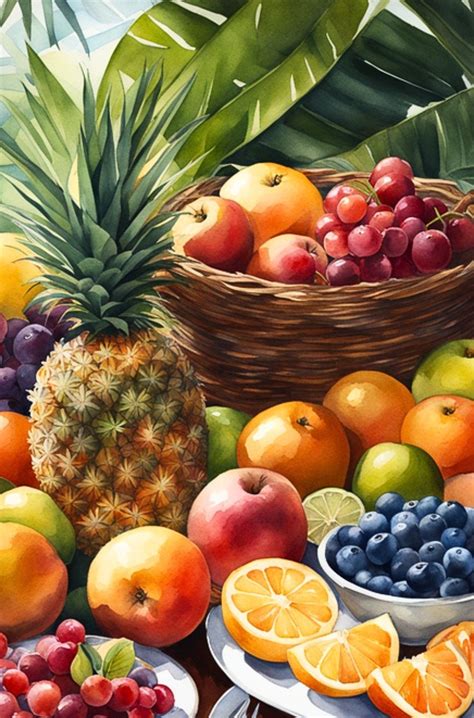 Solve Fruit jigsaw puzzle online with 96 pieces