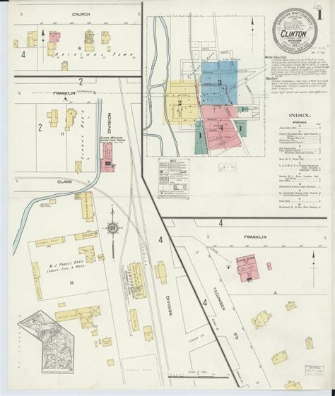 Map Of Albion Michigan | secretmuseum