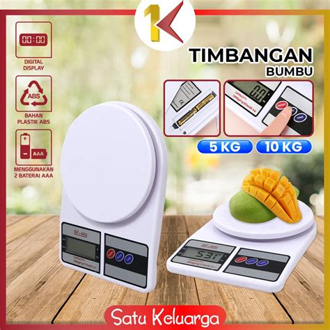 Jual SK C965 Timbangan Dapur Digital SF 400 10Kg 5Kg Portable