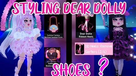 Omg Outfit Hacks For The Dear Dolly Heels Roblox Royale High